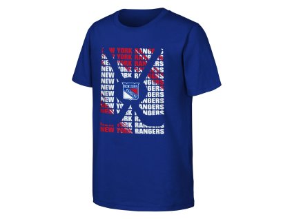 Dětské tričko New York Rangers NHL Box Ss Ctn Tee