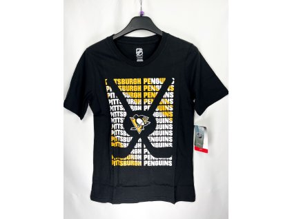 Dětské tričko Pittsburgh Penguins NHL Box Ss Ctn Tee