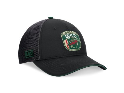 Pánská kšiltovka Minnesota Wild 2024 Draft NHL On Stage Trucker Adjustable Hat
