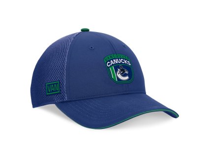 Pánská kšiltovka Vancouver Canucks 2024 Draft NHL On Stage Trucker Adjustable Hat