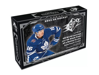 Hokejové Karty NHL 2023-24 Upper Deck SPx Hockey Hobby Box