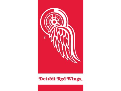 Plážová osuška Detroit Red Wings NHL II. jakost