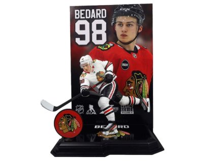 Figurka Connor Bedard #98 Chicago Blackhawks NHL 7" Figure SportsPicks Chase