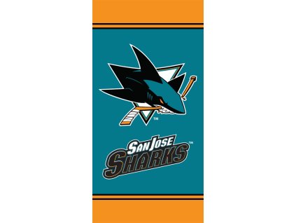 Plážová osuška San Jose Sharks NHL II. jakost