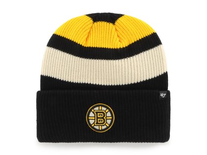 Pánská zimní čepice Boston Bruins NHL Clubhouse Jennings ’47 Cuff Knit