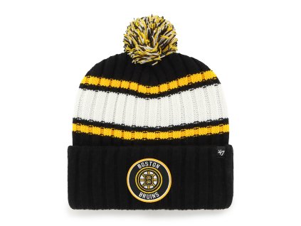Pánská zimní čepice Boston Bruins NHL Plateau ’47 Cuff Knit