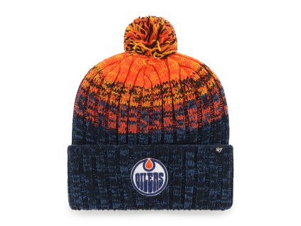 Pánská zimní čepice Edmonton Oilers NHL Cascade ’47 Cuff Knit