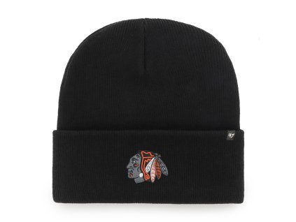 Pánská zimní čepice Chicago Blackhawks NHL Haymaker '47 Cuff Knit
