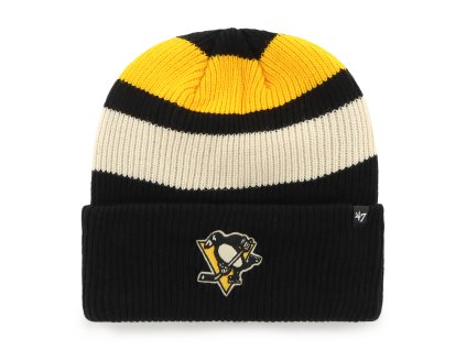 Pánská zimní čepice Pittsburgh Penguins NHL Clubhouse Jennings ’47 Cuff Knit