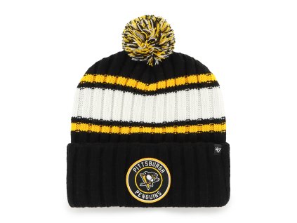 Pánská zimní čepice Pittsburgh Penguins NHL Plateau ’47 Cuff Knit