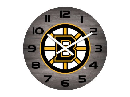 Hodiny Boston Bruins NHL Imperial Weathered 16" Clock