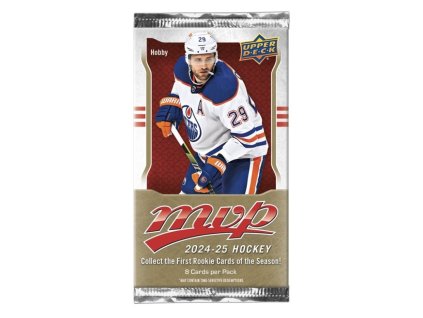 Hokejové karty NHL 2024-25 Upper Deck MVP Hockey Hobby Balíček