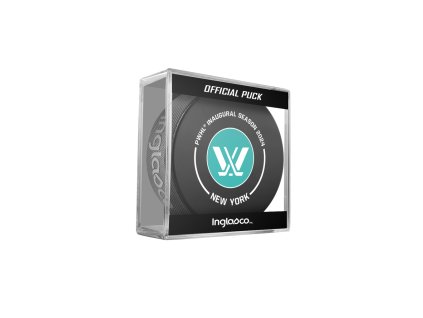 Puk PWHL New York 2024 Inaugural Season Official Game Hockey Puck