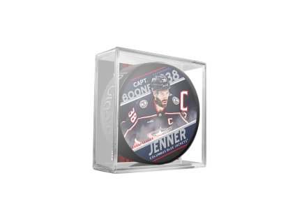 Puk Columbus Blue Jackets NHL Boone Jenner Captain Collection