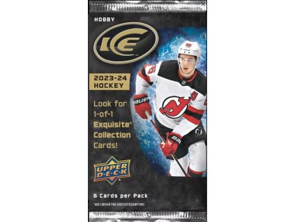 Hokejové Karty NHL 2023-24 Upper Deck Ice Hockey Hobby Balíček