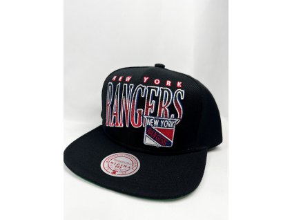Pánská kšiltovka New York Rangers NHL Line Work Snapback Vntg