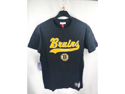 Pánske tričko Boston Bruins Legendary Slub Ss Tee Current Logo