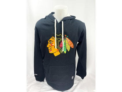Pánská mikina Chicago Blackhawks NHL Thermal Lightweight Hoodie Current Logo