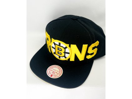 Pánská kšiltovka Boston Bruins NHL Full Frontal Snapback Vntg