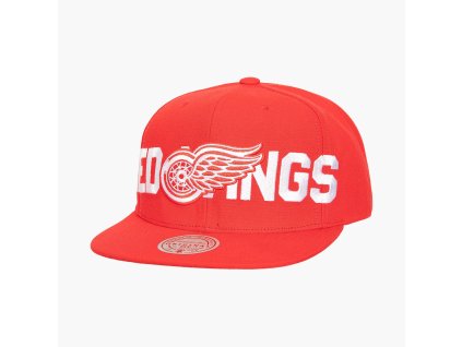 Pánská kšiltovka Detroit Red Wings NHL Full Frontal Snapback Vntg