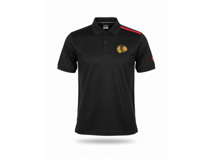 Pánske tričko Chicago Blackhawks NHL Authentic Rinkside Performance Polo