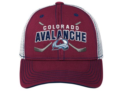 Dětská kšiltovka Colorado Avalanche NHL Lockup Meshback Adjustable