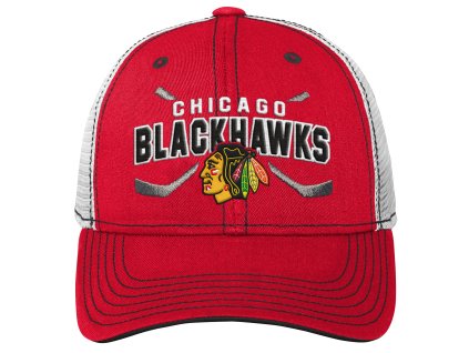 Dětská kšiltovka Chicago Blackhawks NHL Lockup Meshback Adjustable