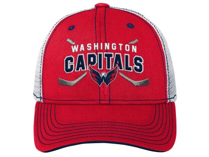 Dětská kšiltovka Washington Capitals NHL Lockup Meshback Adjustable