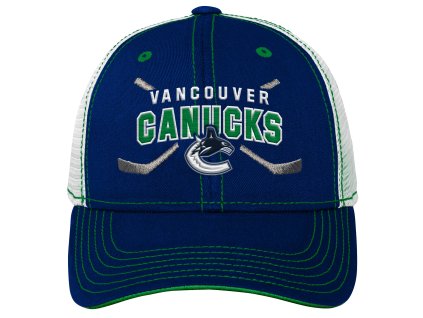 Dětská kšiltovka Vancouver Canucks NHL Lockup Meshback Adjustable
