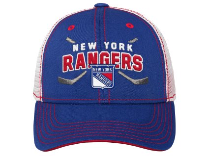Dětská kšiltovka New York Rangers NHL Lockup Meshback Adjustable