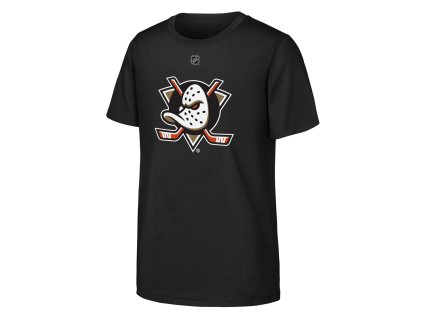 Dětské tričko Trevor Zegras Anaheim Ducks NHL Flat Name & Number Ctn Tee