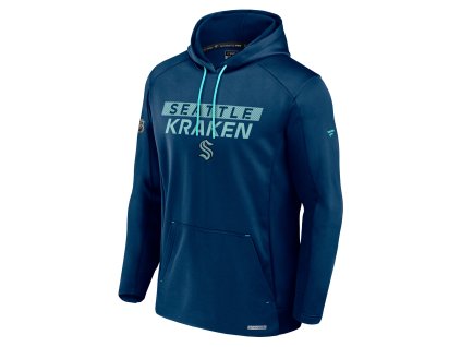 Pánská mikina Seattle Kraken NHL AP Rink Poly Fleece Pullover Hood