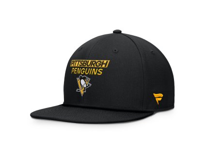 Pánská kšiltovka Pittsburgh Penguins NHL AP Rink Prime Structured Mid Crown Adj. Squarevisor Snapback