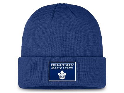 Pánská zimní čepice Toronto Maple Leafs NHL Authentic Pro Rink Prime Cuffed Beanie
