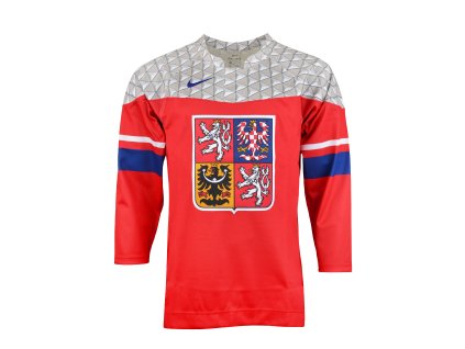 Dres české hokejové reprezentace NIKE IIHF World Championships replica - červený