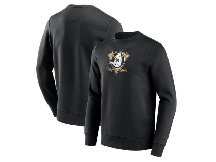 Pánská mikina Anaheim Ducks NHL Primary Logo Graphic Crew Sweatshirt - VALUE
