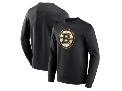 Pánská mikina Boston Bruins NHL Primary Logo Graphic Crew Sweatshirt - VALUE