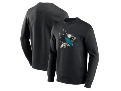 Pánská mikina San Jose Sharks NHL Primary Logo Graphic Crew Sweatshirt - VALUE