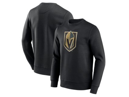 Pánská mikina Vegas Golden Knights NHL Primary Logo Graphic Crew Sweatshirt - VALUE