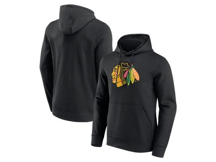Pánská mikina Chicago Blackhawks NHL Primary Logo Graphic Hoodie - VALUE
