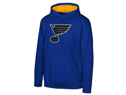 Dětská mikina St. Louis Blues NHL Prime Po Flc Hood -Home
