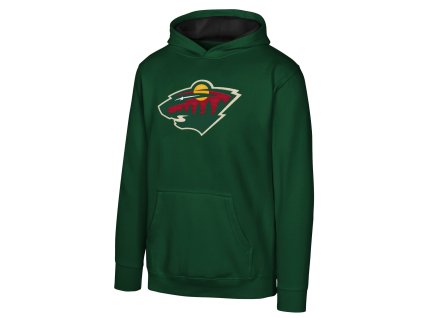Dětská mikina Minnesota Wild NHL Prime Po Flc Hood -Home