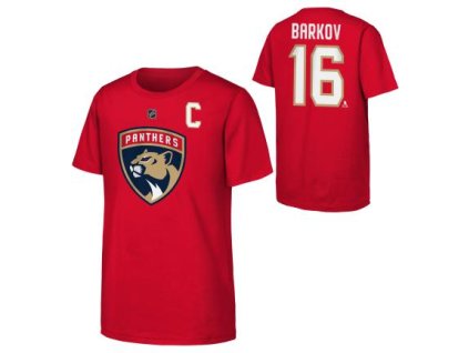 Dětské tričko Aleksander Barkov Florida Panthers NHL Flat Captains N&N Ss Ctn Tee