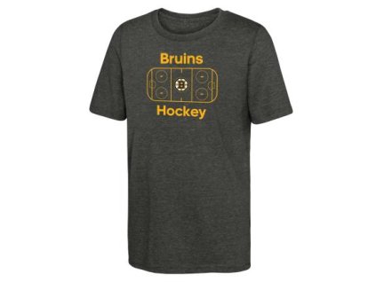 Dětské tričko Boston Bruins NHL Goal Tender Ss Triblend Tee