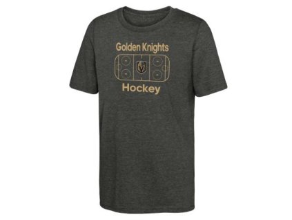 Dětské tričko Vegas Golden Knights NHL Goal Tender Ss Triblend Tee
