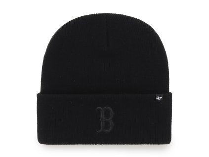 Pánská zimní čepice Boston Red Sox MLB Haymaker '47 CUFF KNIT Black