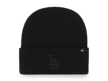 Pánská zimní čepice Los Angeles Dodgers MLB Haymaker ’47 CUFF KNIT Black