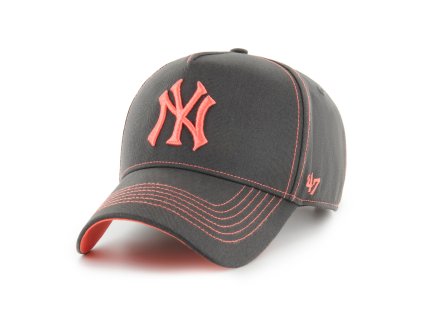 Pánská kšiltovka New York Yankees MLB Contrast Stitch ’47 MVP DT Graphite