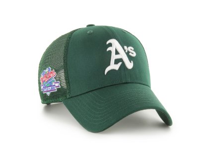 Pánská kšiltovka Oakland Athletics MLB Branson Sure Shot '47 MVP Dark Green