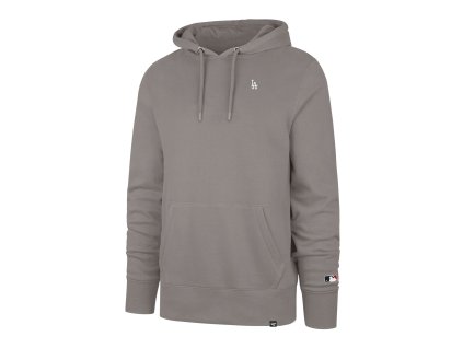 Pánská mikina New York Yankees MLB Base Runner LC EMB ’47 BURNSIDE Hood Wolf Grey